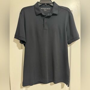 Mizzen+Main Versa Polo Solid Black